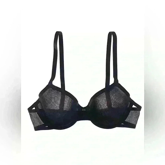 CUUP Demi Spacer Bra | 30A | T SHIRT BRA | Black | Gold Hardware - Picture 1 of 9